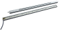 Preview: daytime unix 40 silver WRGB 23,0cm 9,6W
